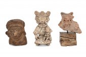 THREE SOUTH AMERICAN POTTERY P