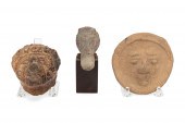 THREE SOUTH AMERICAN POTTERY P