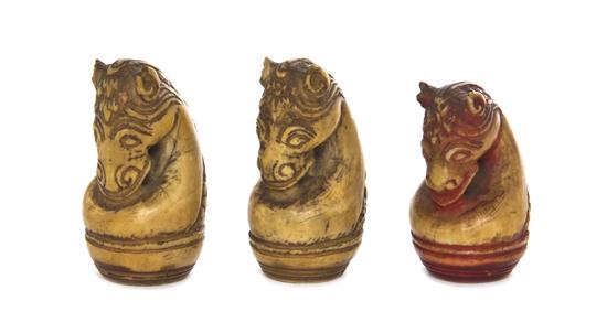 Three Southeast Asian Carved