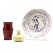 THREE SOUTHERN POTTERY ITEMS A