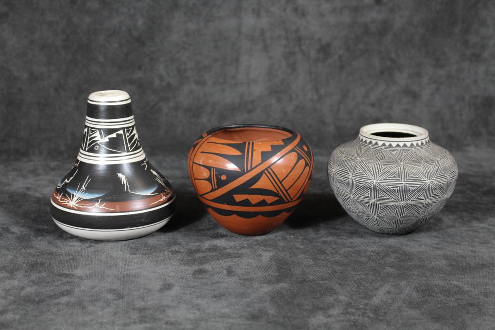 THREE SOUTHWEST NATIVE AMERICA