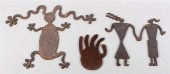 THREE SOUTHWESTERN HAND-WROUGH