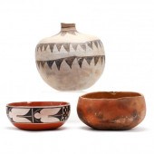 THREE SOUTHWESTERN NATIVE AMER