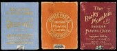 THREE SOUVENIR DECKS.Three Sou