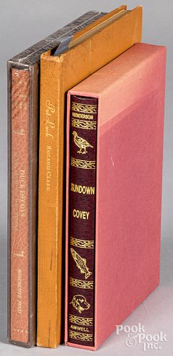 THREE SPORTING BOOKSThree