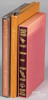 THREE SPORTING BOOKSThree spor