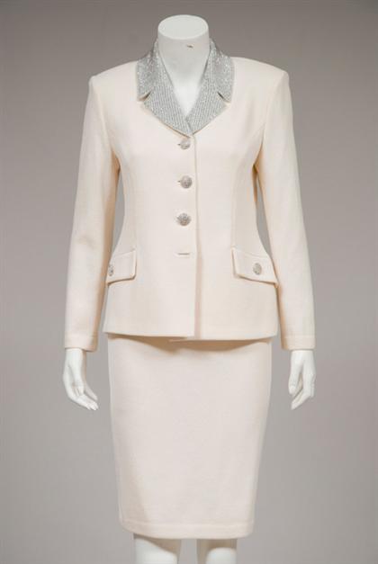 Three St. John Evening skirt suits