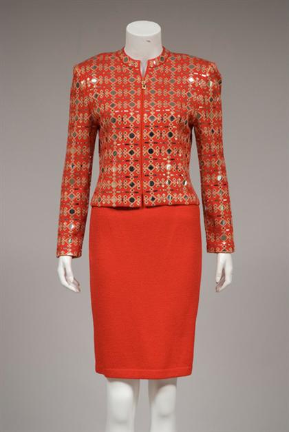Three St. John skirt suits   