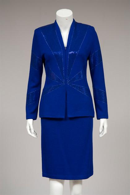 Three St. John skirt suits    All