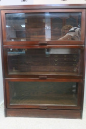 THREE STACK BARRISTER BOOKCASE