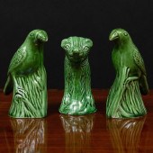 THREE STAFFORDSHIRE EARTHENWAR