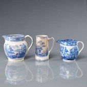 THREE STAFFORDSHIRE POTTERY JU