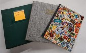 THREE STAMP ALBUMS, MOSTLY UST