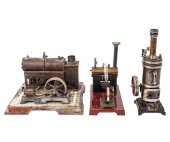 THREE STEAM ENGINES<br>Three s