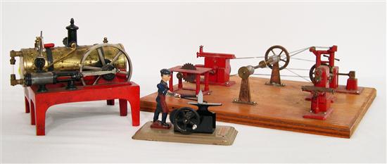Three steam toys: Weeden steam
