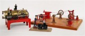 Three steam toys: Weeden steam