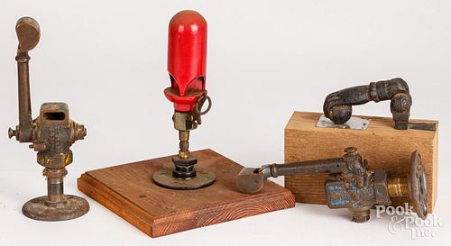 THREE STEAM WHISTLESThree steam