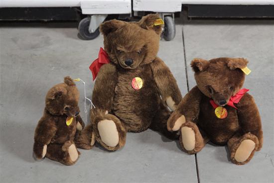 THREE STEIFF BEARS. ''Original