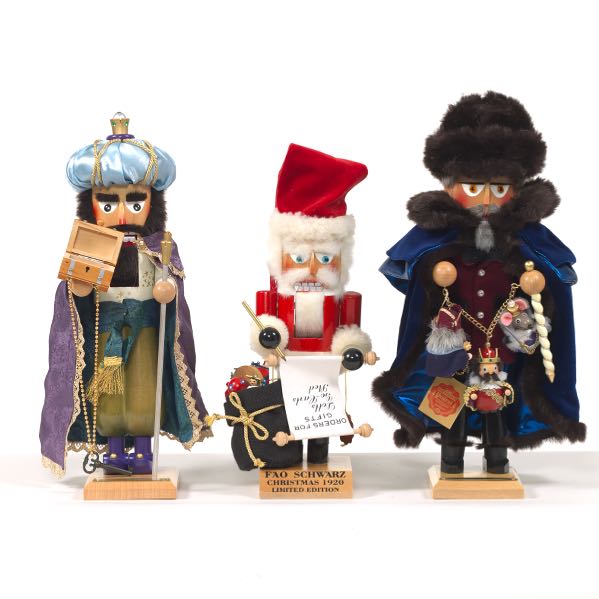 THREE STEINBACH NUTCRACKERS 