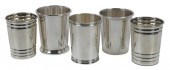 THREE STERLING MINT JULEP AND