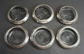 THREE STERLING SILVER AND THRE
