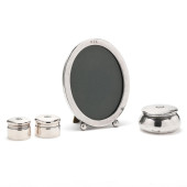 THREE STERLING SILVER DRESSER
