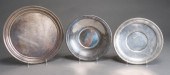 THREE STERLING SILVER GADROON-