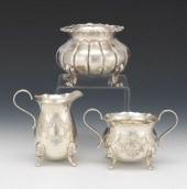 THREE STERLING SILVER SERVING