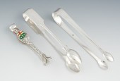 Three Sterling Silver Sugar To