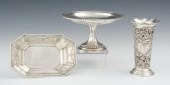 Three Sterling Silver Table Ar