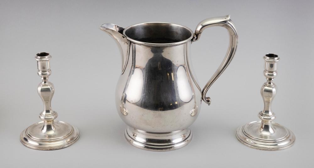 THREE STERLING SILVER TABLEWARES