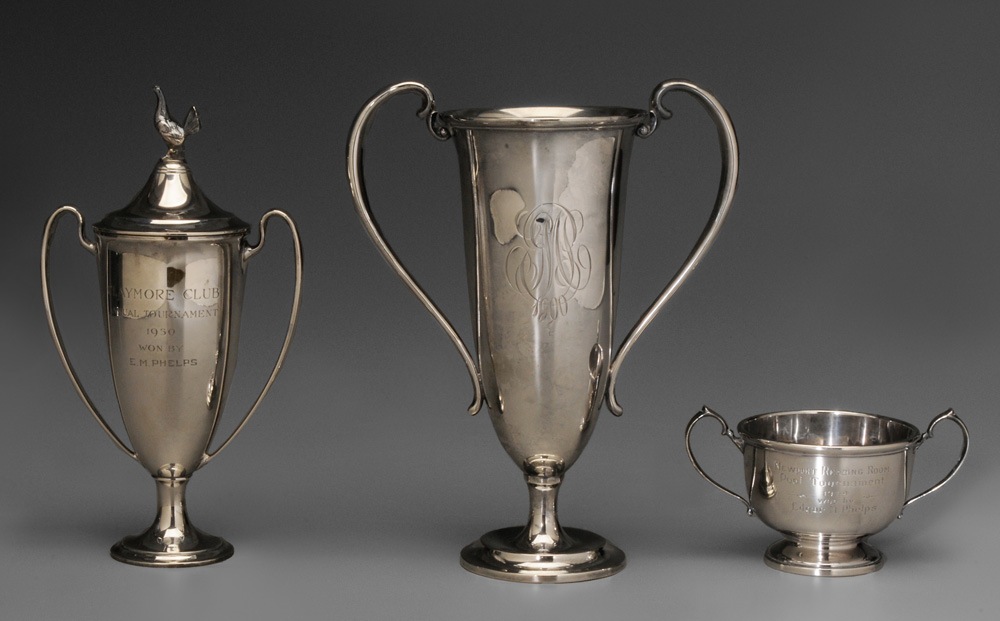 Three Sterling Trophi