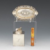 THREE STERLING/GERMAN SILVER A