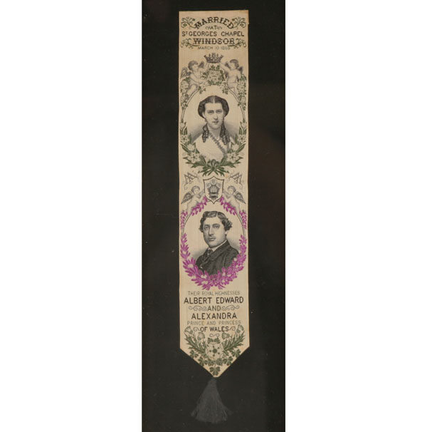 Three Stevengraph woven silk