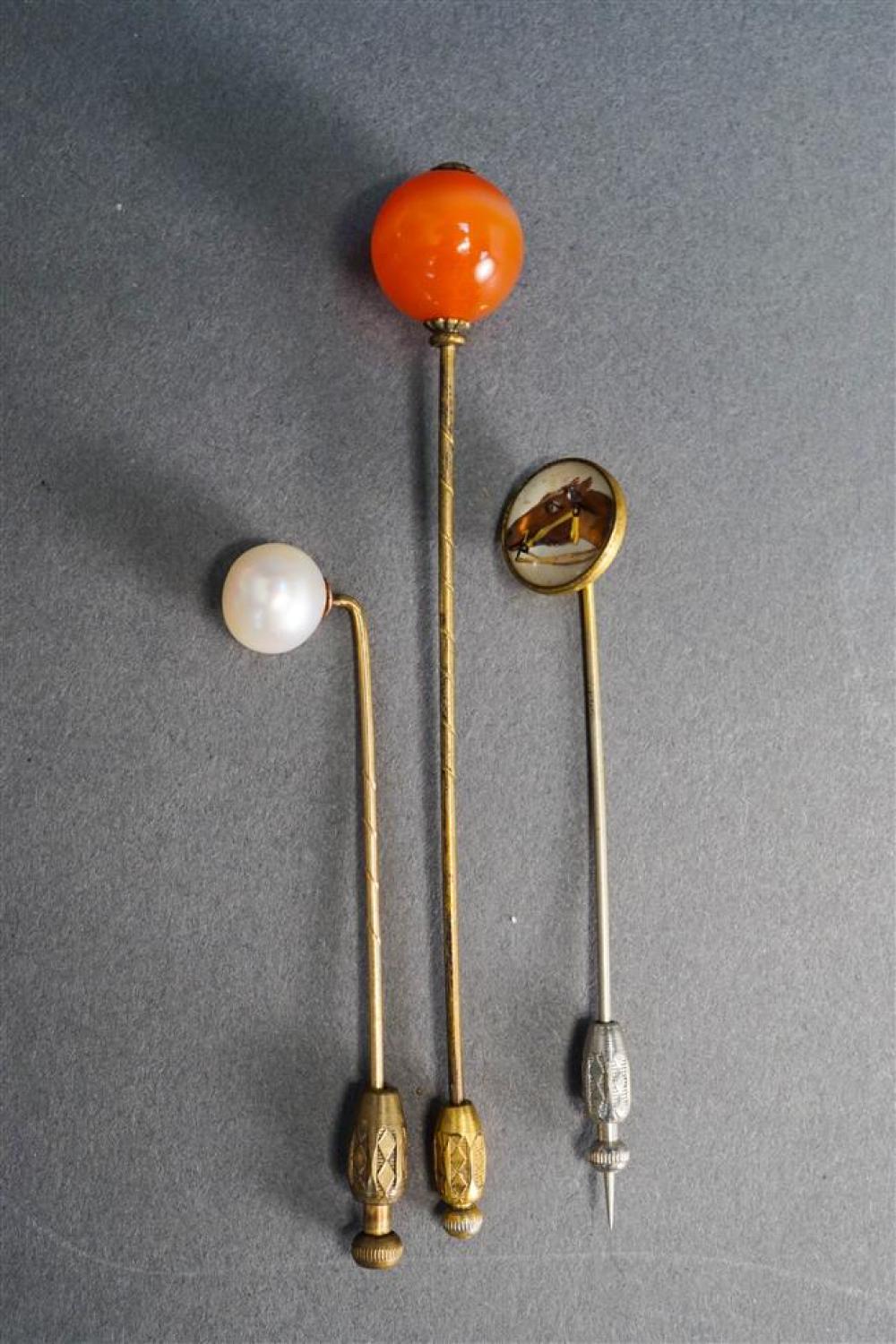 THREE STICKPINSThree Stickpins