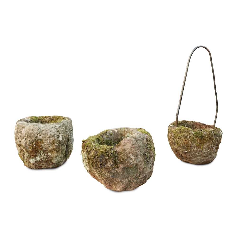 THREE STONE TROUGHS LATE 18TH /