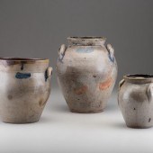 Three Stoneware Jars
Ohio, 19t