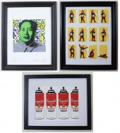 THREE STREET ART PRINTSTHREE S