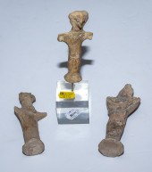 THREE SYRO-HITTITE TERRACOTTA