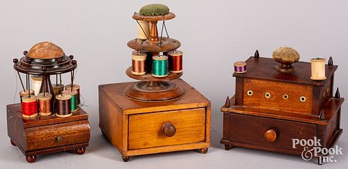 THREE TABLE TOP SEWING