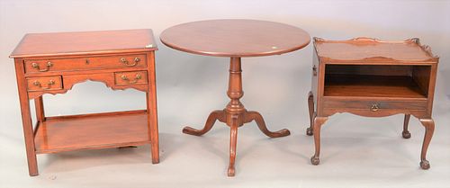 THREE TABLES TO INCLUDE BAKER