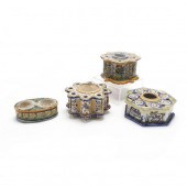 THREE TALAVERA SPANISH MAJOLIC