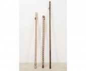 Three telescopic wood surveyin
