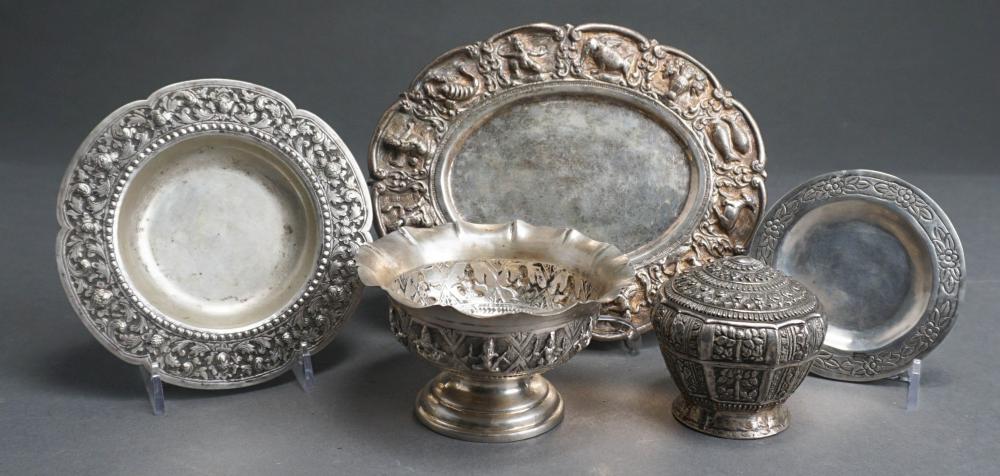 THREE TESTED LOW-PURITY SILVER