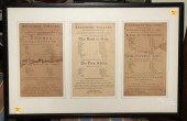 THREE THEATRICAL BROADSIDES, B