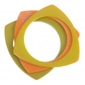 THREE THIN ROUNDED TRIANGLE BA