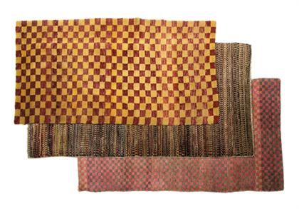 Three Tibetan rugs  19th/20th