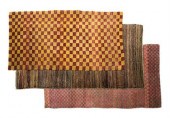 Three Tibetan rugs  19th/20th