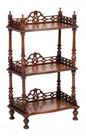THREE-TIER ÉTAGÈRE 19TH CENTUR
