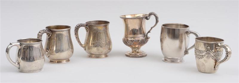 THREE TIFFANY & CO. SILVER BABY